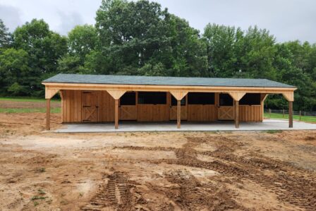 Lean To Horse Barn | Affordable Quality Barn | Fisher Barns