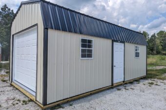 Portable Garages Store ATVs Mowers More Fisher Barns