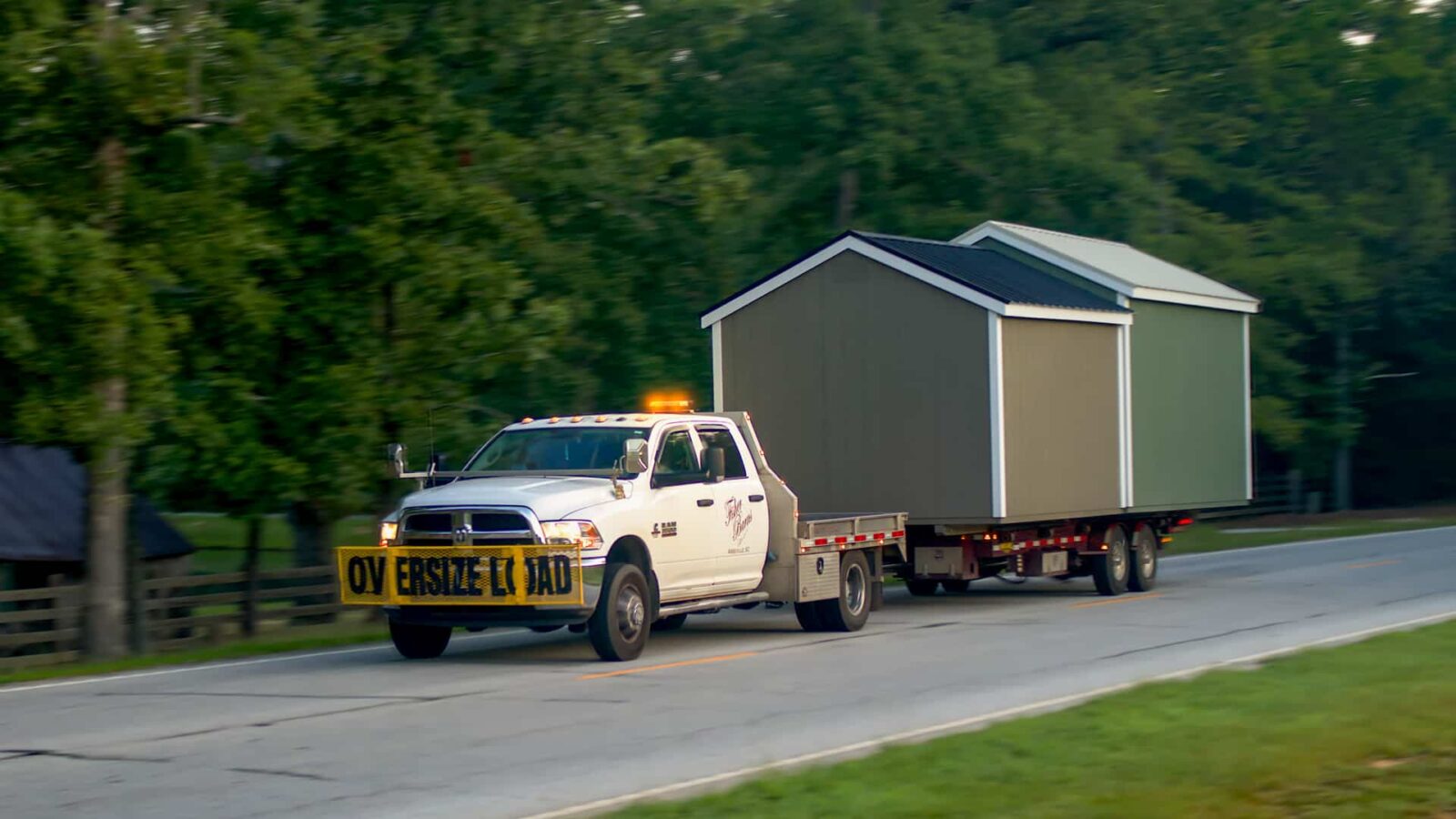 shed delivery to anderson sc