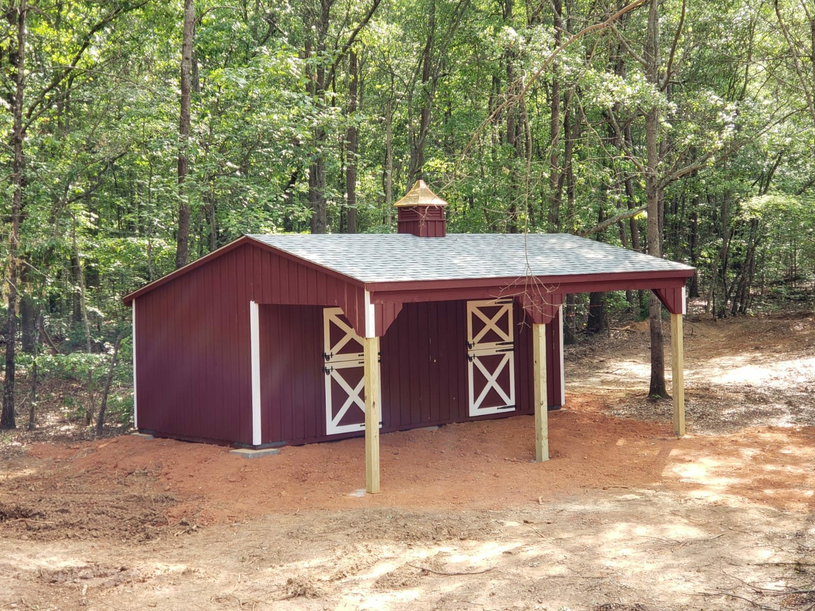 lean to horse shed for sale in south carolina