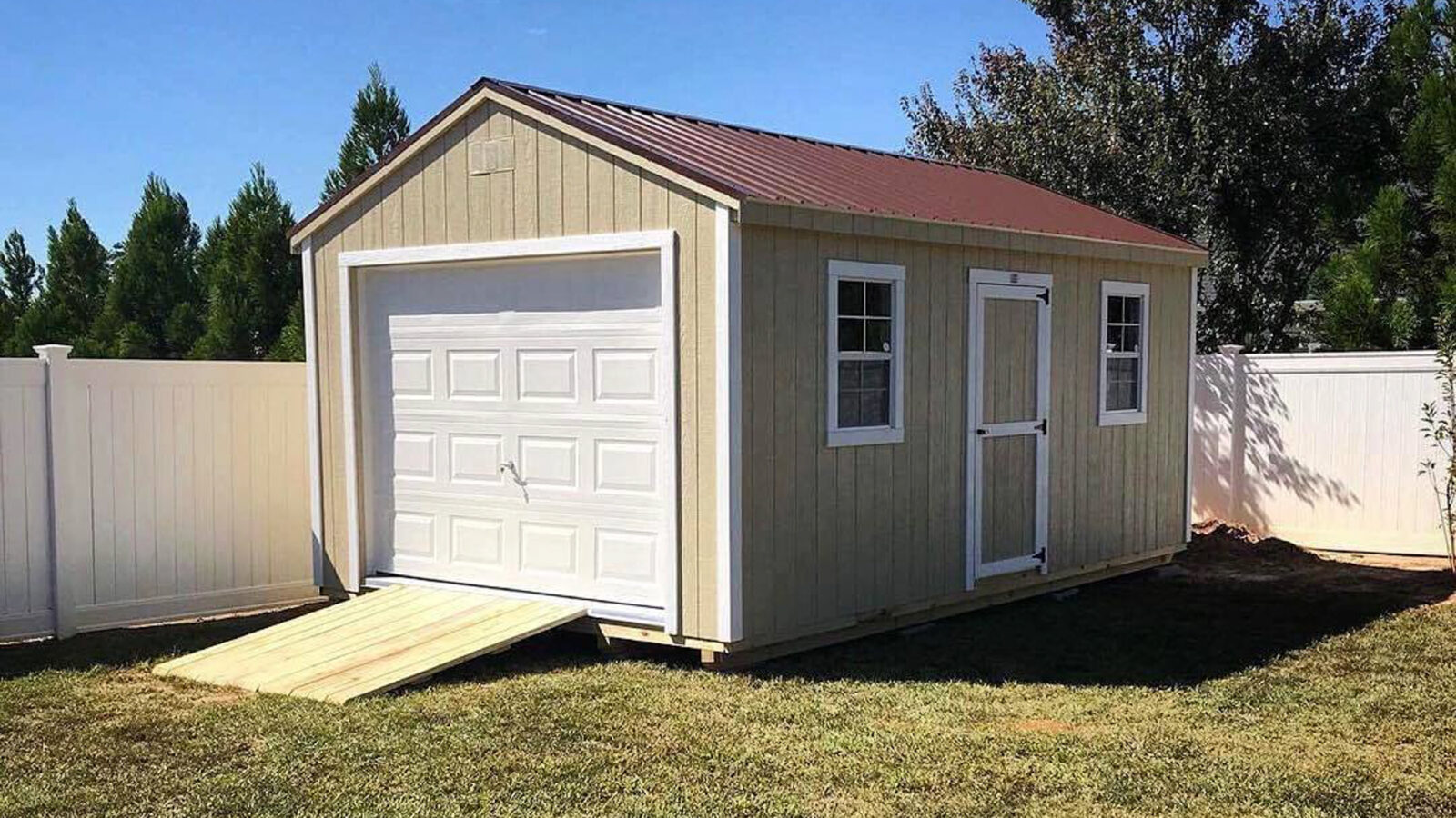 A garage up to building code in SC