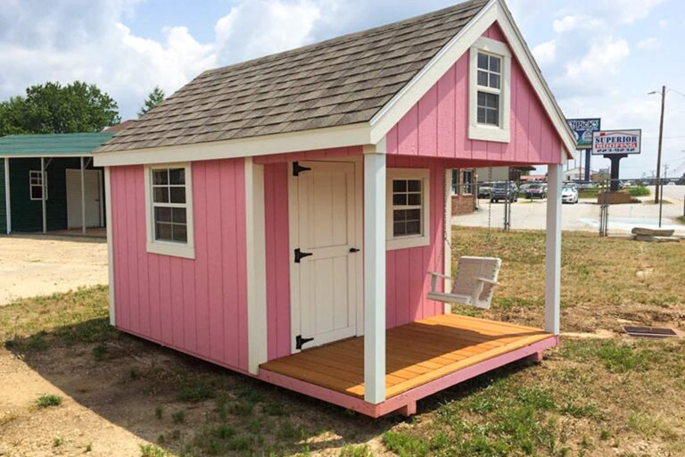 pink outdoor playhouses for sale